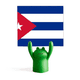 thumbnail image 1 of cuba bandera nacional país símbolo mark patron de amédel norte Estante de notas, estante de ranas de animales de dibujos animados, 1 of 3