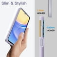 thumbnail image 3 of JETech Slim Fit Case for Samsung Galaxy A15 5G / 4G 6.5-Inch, Soft TPU Thin Protective Phone Cover with Matte Finish, Shockproof (Lilac), 3 of 6