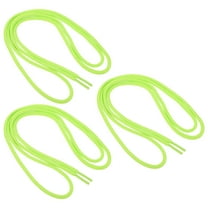 HORIALENCE Shoelace Light Green Polyester 3 Pairs 47x0.2in