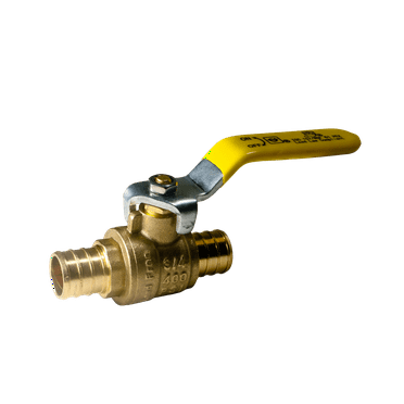 4 Pieces 3/4" Pex Ball Valve, 23-2-1=4X