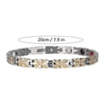 thumbnail image 2 of Pulseras para Mujer,Pulsera de acero, Pulsera de acero inoxidable, pulsera con forma de flor, joyería exquisita, pulsera de mujer, brazalete, joyería simple y elegante para hombres, ni?as Ecomeon  no, 2 of 5