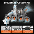 thumbnail image 6 of VEVOR Complete Turbo Turbocharger Chevy Chevrolet Cruze 2011-2015 with Gasket Kit and Solenoid Valve, Sonic 2012-2020 & Trax 2013-2021 & Buick Encore 2013-2021 Turbo Charger Compatible 1.4L, 6 of 9