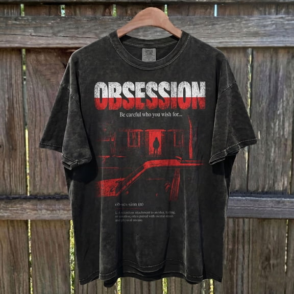Obsession 2026 Gothic Horror Graphic Shirt, Frowning Nikki Movie T-Shirt, Vintage Psychological Thriller Tee, Retro Halloween Film Fan Gift