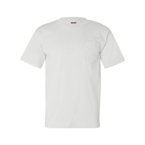 Bayside USA-Made Short Sleeve T-Shirt with a Pocket