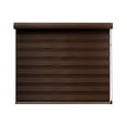 thumbnail image 1 of DecoKing | Persiana para Ventana Furze Enrollable Horizontal 120cm ancho x 200cm alto Dark Brown, 1 of 4