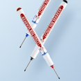 thumbnail image 3 of WNFJR Hole Marker Pen for Woodworking and Tile Installation - Quick-Drying Oily Marker with Ruler - Great for Furniture Decoration & Metal Processing Industries(Black), 3 of 4