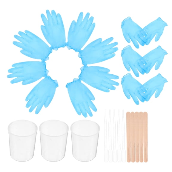 ELAYARD 73Pcs Measuring Cup for Epoxy Resin Crystal Epoxy Tool Kit Assorted Color for Jewelry Making