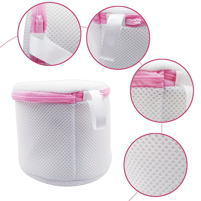 2pcs Bra Laundry Bags Mesh Wash Bags Washing Machine Bag for Intimates  Lingerie and Delicate with Premium Zipper