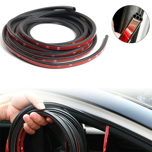 16FT Car Rubber Weather Stripping Door Seal Window Frame Insulation Large Gap