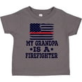 thumbnail image 3 of Inktastic Firefighter Grandpa Fireman Flag Boys or Girls Toddler T-Shirt, 3 of 5