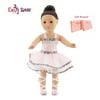 Fits American Girl Doll Ballet/Ballerina Dance Outfit - 18 Inch Doll Clothes/Clothing Includes 18" Shoes