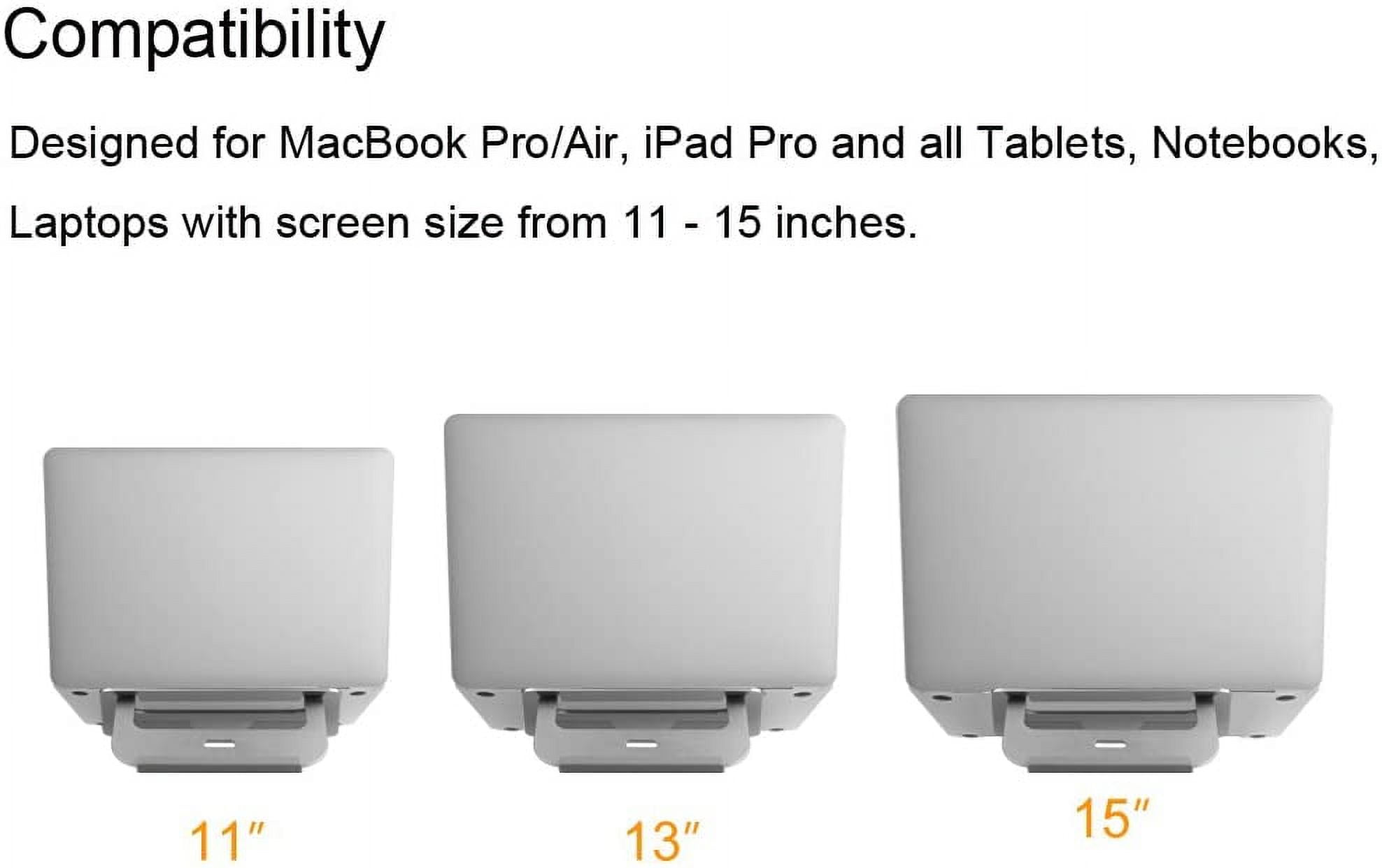 Fintie Aluminum Portable Laptop Stand for MacBook/iPad Pro/Samsung/RCA/Lenovo/Tablet/Notebook 9-17" Holder