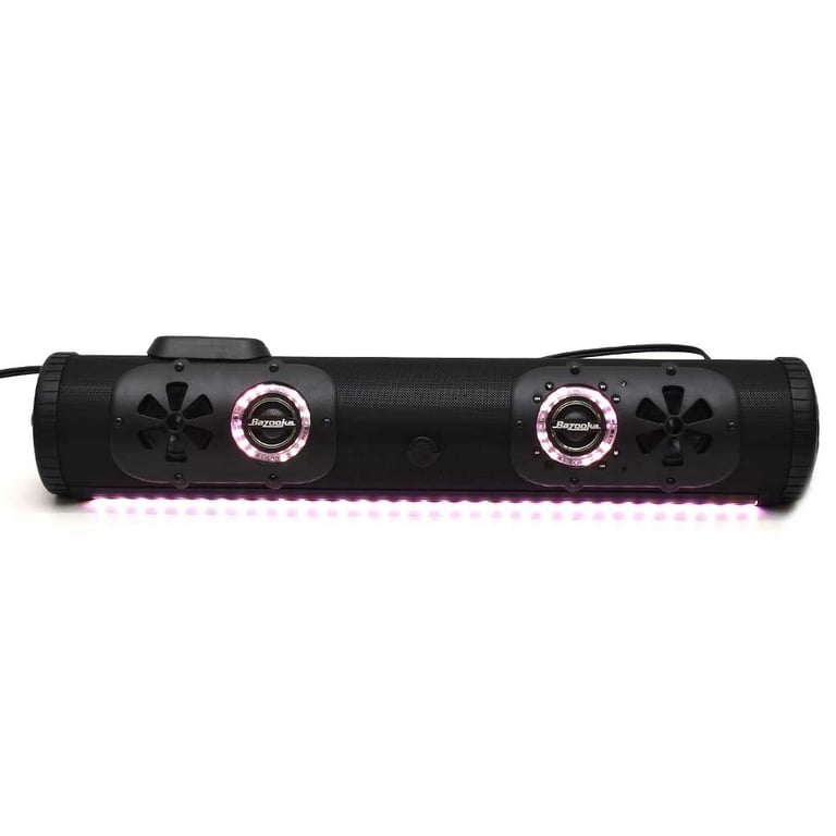 Bazooka BPB24-G2 Bluetooth Party Bar - 450W Waterproof Stereo With LED Lights For UTV, Boat, ATV 10 thumbnail image