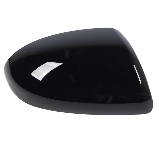 Side Mirror Cover, Black ABS Mirror Cover Cap Rearview Side Mirror Cover, Replacement Mirror Cap Cover, Easy Installation