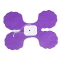 thumbnail image 4 of Advancent Herramienta de decoración de boda, fiesta, guirnalda de trébol de papel de trébol de cuatro hojas Kits de decoración para fiestas Morado oscuro, 4 of 6