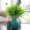 Green, variant on Simulated Persian Grass Picks,15" Artificial Fern Realistic Plastic Plants,Christmas Thanksgiving Faux Green Plant Decorations,UV Resistant Fake Shrubs Lifelike Faux Greenery,Home Garden Office Decor