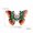 3 Butterfly, variant on MATROOY Wholesale Wedding Bridal Crystal Pearl Animal Insect Brooch Pin Jewellery Party-218 Dog