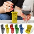 thumbnail image 3 of Zmeidao Mini Garbage Trash Bin Pen Holder Pencil Cup Desktop Organizer for Home Office, 3 of 3