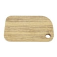 thumbnail image 3 of Wood Cutting Board with Hanging Hole Wood Chopping Board for Bread Pizza Vegetable Fruits Cheese Serving Zebra Wood Rectangular S, 3 of 8
