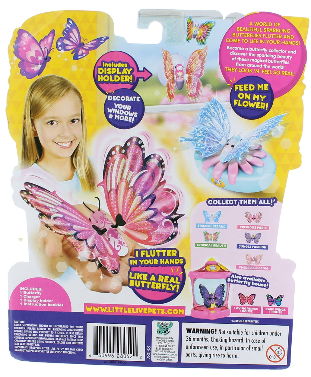 little live pets butterfly walmart