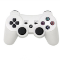 thumbnail image 1 of Wirele Remote Joystick Gamepad Compatible Dual Vibration Game Joystick Controller for PS3 (White, 2021,New), 1 of 1