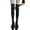Black, variant on Women's Autumn Winter Anchorage Red Catwalk Stockings Knee High Spliced Socks Pile Up Models
