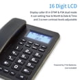 thumbnail image 3 of Telephone sets,Lcd Display Free Button Seniors With Display Free Functions Office Bank Call Seniors With Lcd Bank Call Center Free Functions Office With Lcd Display Landline Button Seniors Wyan, 3 of 7