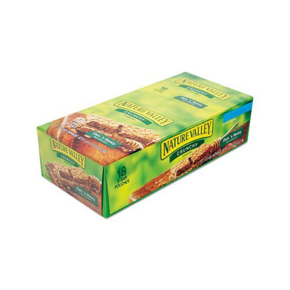 Granola Bars Oats'n Honey Cereal, 1.5 oz Bar, 18/Box