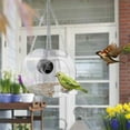 thumbnail image 3 of Bird Feeder Refillable with Camera 1080P HD Outside Weather Rain Squirrel Proof Resistant Drain Rain Water Clear Transparent Bir, 3 of 6