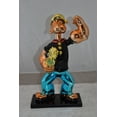 thumbnail image 2 of Nifao Iconic Black Popeye smaller Resin Statue – Home Decor Sculpture, 11"L x 6"W x 17"H, 2 of 12