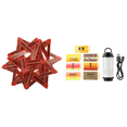 thumbnail image 1 of DIY Star Camping Lámpara Cubierta Exterior Linterna Sombra Accesorios () Naranja, 1 of 8