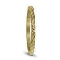 thumbnail image 2 of SZUL Women's 1.5MM Thin Rope Twist Wedding Band in 14K Yellow Gold, 2 of 4