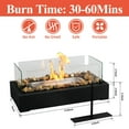 thumbnail image 4 of Smores Maker Kit - Safer Burning with 4 Glass Windshields, Home Decor, Gift for Christmas, Parties and Weddings, 4 of 7