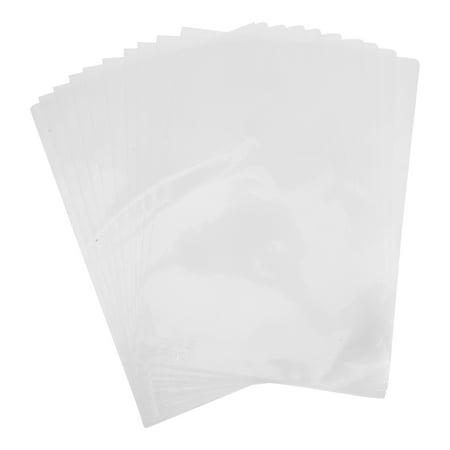 Masteelf WORGEOUS 10pcs Transparent A4 L Type File Folder Clear Document Holder Multi Function Plastic Reusable Masteelf WORGEOUS 10pcs Transparent A4 L Type File Folder Clear Document Holder Multi Function Plastic Reusable