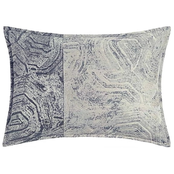 Hotel Collection King Pillow Sham Case - Malachite/Silver Gray (Fits Pillow Size 20" x 36")
