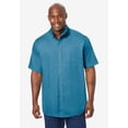 thumbnail image 4 of KingSize Men's Big & Tall Short Sleeve Wrinkle-Free Sport Shirt, 4 of 5
