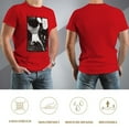 thumbnail image 6 of Graphic Tees Men Funny Tshirts Shirts for Men Black T-shirt Men's Cotton T-shirts, 6 of 7