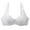 White, variant on Xfvqtps Womens Bras Adjustable Spaghetti Strap Back Buckle Lace Bow Thin Breathable Solid Color Daily Bras Beige