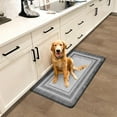 thumbnail image 6 of Anti Fatigue Kitchen Mat, 17.3"x29" Cushioned Kitchen Rug, Non Slip Waterproof Kitchen Floor Mat, Farmhouse Comfort Standing Mat for Laundry, Office, Sink, Desk Grey, 6 of 6