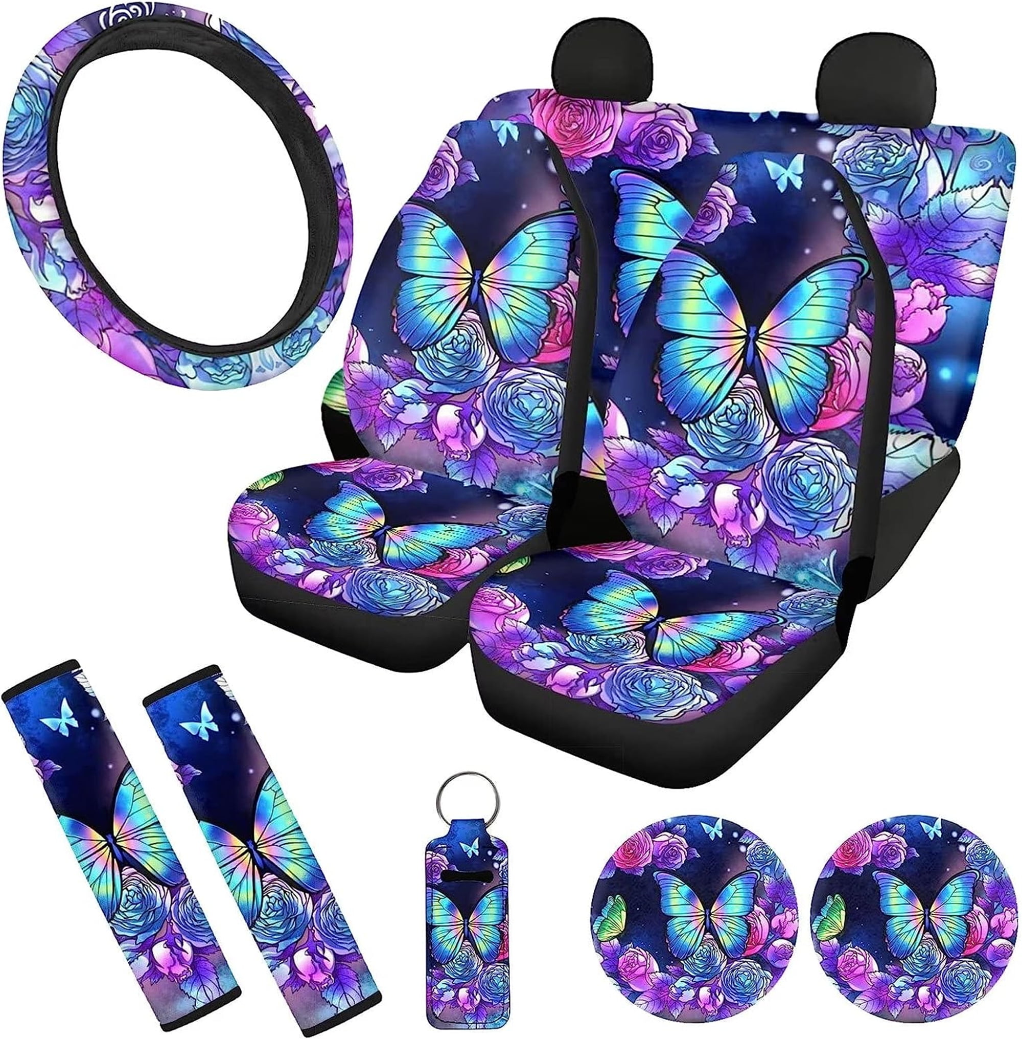 Best Butterfly Car Seat Covers, Butterfly Lover Front Car Cover