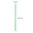 thumbnail image 2 of Unique Bargains 10 Inch Pull Bows Ribbon Gift Wrapping String Rose Pattern Decorative Bow Tie Green 100 Pack, 2 of 5