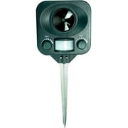 Bird-X Solar Yard Gard Electronic Animal Repeller keeps unwanted pests out of your yard with ultrasonic sound-waves