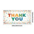 thumbnail image 2 of Colorful Design Lettering Thank You Decorative Banner for Party Events Celebrations, 2 of 7