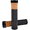 Khaki Black, variant on Mosiee Soft Touch Silicone Grips with Lock Ring for 22.2Mm for Mountain Bike Bars Black