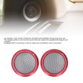 thumbnail image 3 of 2Pcs Speaker Grill Protector, Car Speaker Subwoofer Guard Protector with 8 Screws, Protective Speaker Cover Mesh, 3 of 7