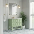 thumbnail image 5 of James Martin Vanities D100-V36-PBO-3LDL Emmeline 36" Single Basin Ash Wood Vanity Set -, 5 of 7