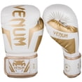 thumbnail image 1 of Guantes de Boxeo Venum Elite Blanco Dorado, 1 of 7