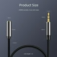 thumbnail image 5 of 3.5mm audio cable headset computer speaker level 3 3.5 male audio extension cable, 5 of 5