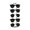 Black, variant on AUR Metal Sunglass Organizer,Glasses Holder,Eyeglass Holder,Sunglass Storage Eyeglasses Rack Metal Frame for 5 Pairs (1, Gloden)