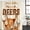 Beige, variant on Orange Deer Shower Curtain Set - Standard 72" x 72" Washable Bathtub Curtain with 12 Hooks, Wildlife Elk Animals Rustic Farmhouse Waterproof Fabric Stall Shower Curtains for Bathroom/Bathtub Décor